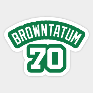 Jaylen Brown Jayson Tatum Sticker